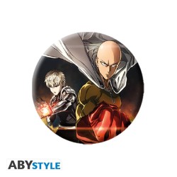 Pack de 6 Badges - Saitama & Genos - One Punch Man