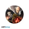Pack de 6 Badges - Saitama & Genos - One Punch Man