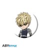Pack de 6 Badges - Saitama & Genos - One Punch Man