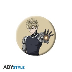 Pack de 6 Badges - Saitama & Genos - One Punch Man
