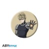 Pack de 6 Badges - Saitama & Genos - One Punch Man