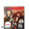 Pack de 6 Badges - Saitama & Genos - One Punch Man