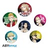 Pack de 6 Badges - Gang du Toman - Tokyo Revengers