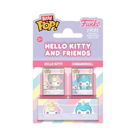 Pack de 4 - Kitty et Cinnamonrol - Sanrio - Bitty POP