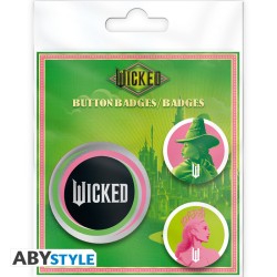 Pack de 3 Badges - Elphaba & Glinda - Wicked