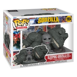Sleeping Godzilla w/Minilla...