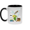Mug - okiWoki - Le Grappin!!! - Zelda / Toy Story - Fond Noir