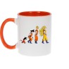 Mug - okiWoki - Saiyan Evolution - Dragon Ball - Fond Orange