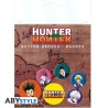 Pack de 6 badges - Personnages - Hunter X Hunter