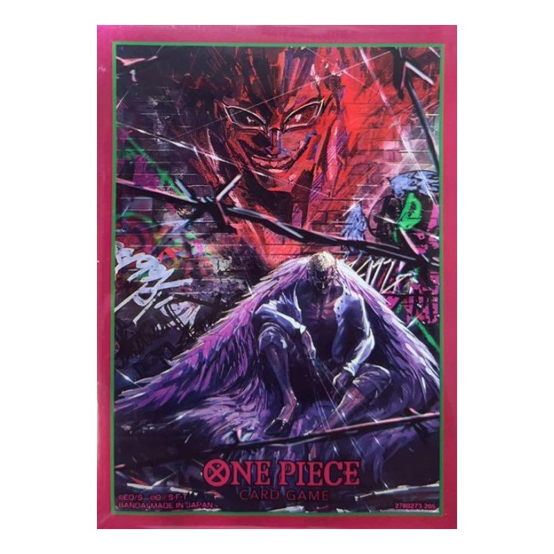 Protèges Cartes - Don Quichotte Doflamingo - One Piece - Official Card Sleeve TCG + Store Edition Vol.4 Set