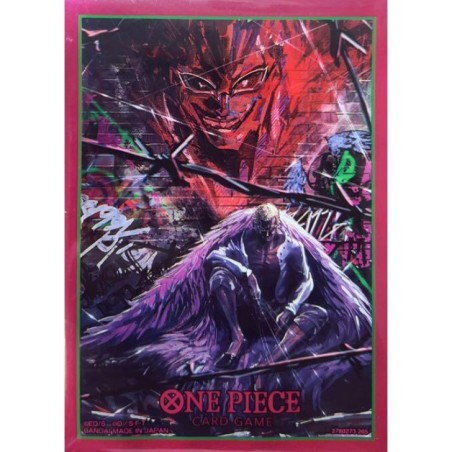 Protèges Cartes - Don Quichotte Doflamingo - One Piece - Official Card Sleeve TCG + Store Edition Vol.4 Set