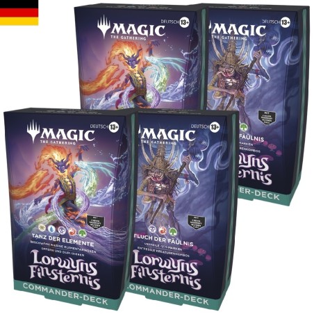 MTG - Commander Deck Set - Lorwyn Finsternis - DE