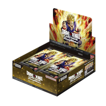 JCC - Booster - FB08 - Saiyan's Pride - Dragon Ball Super : "Fusion World" (EN) - (24 boosters)