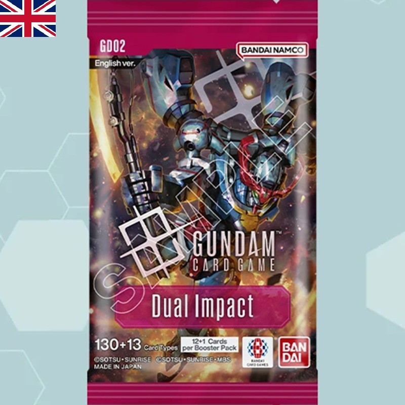 JCC - Booster - GD02 - "Dual Impact" - Gundam Card Game (EN) - (24 boosters)