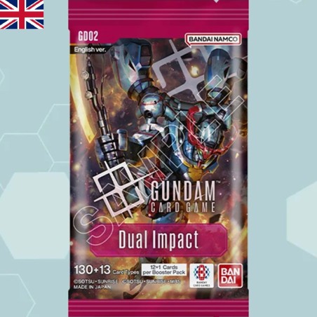 JCC - Booster - GD02 - "Dual Impact" - Gundam Card Game (EN) - (24 boosters)