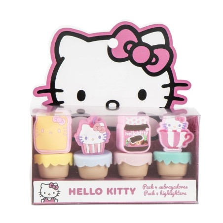 Set 4 Surligneurs - Tea Time - Sanrio