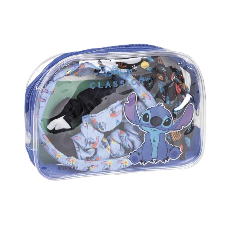 Set Accessoires Cheveux - Trousse Stitch - Lilo & Stitch