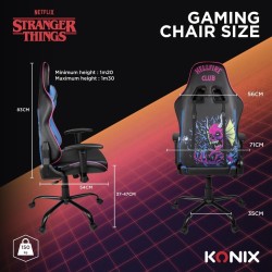 Fauteuil Pro Gaming - Stranger Things