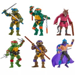 Pack 6 Figurines - 1988 Remastered - Les Tortues Ninja