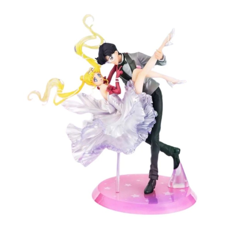 Figuarts Zéro Chouette - Usagi & Tuxedo "Moonlight Glow Version" - Sailor Moon - 19.5cm