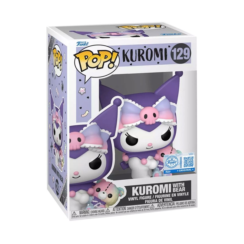 Kuromi w/ Bear - Kuromi (129) - POP Sanrio
