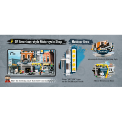 Set de Construction - Restaurant pour Motards