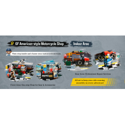 Set de Construction - Restaurant pour Motards