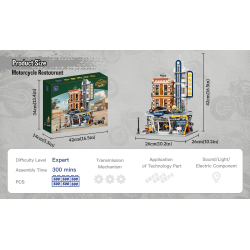 Set de Construction - Restaurant pour Motards