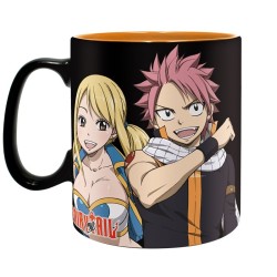 Mug - Fairy Tail - Lucy, Natsu & Emblème