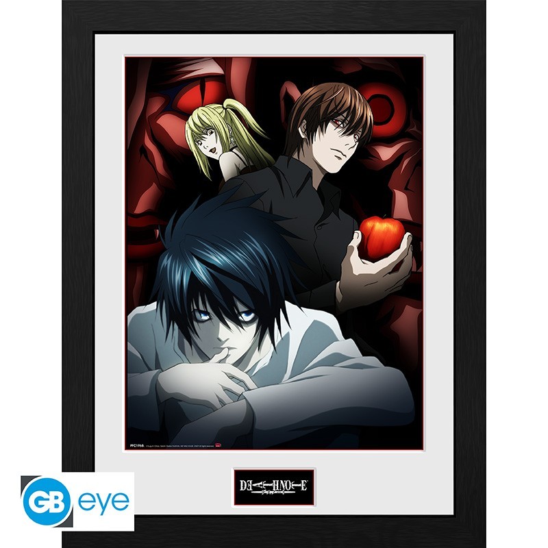 Cadre - Death Note - Light, L et Misa