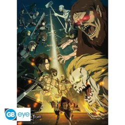 Set 2 Chibi Poster - Set 2 - Attack on Titans