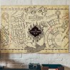 Poster Parchemin - Carte du Maraudeur - Harry Potter