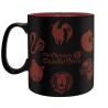 Mug - Symboles (Noir/Rouge) - Seven Deadly Sins