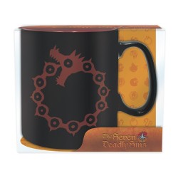 Mug - Symboles (Noir/Rouge) - Seven Deadly Sins