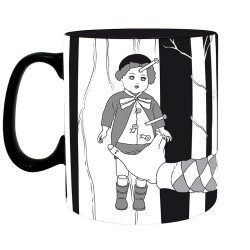 Mug - Malédiction de Soïchi (Noir) - Junji Ito