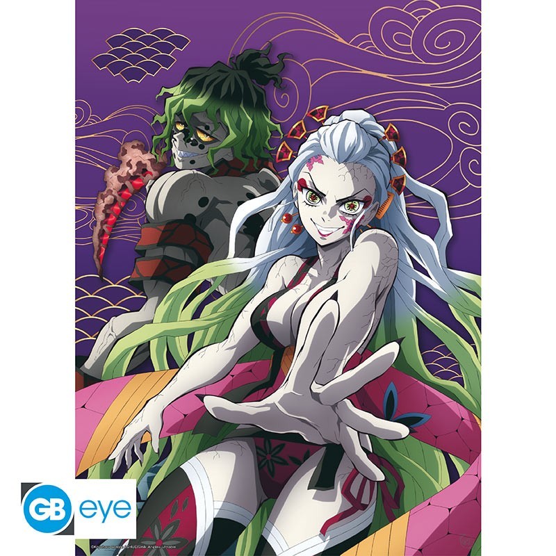 Poster - Daki & Gyutaro - Demon Slayer
