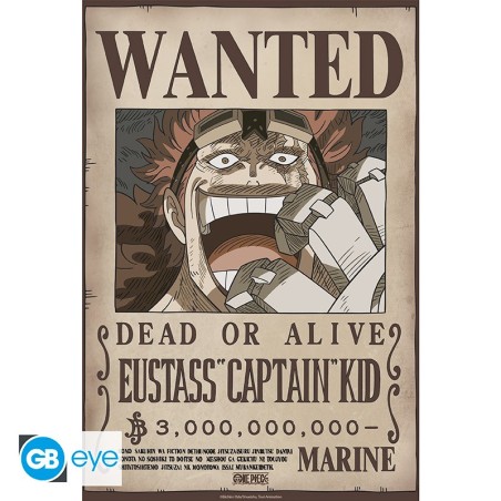 Poster - Kid Wano Wanted - One Piece