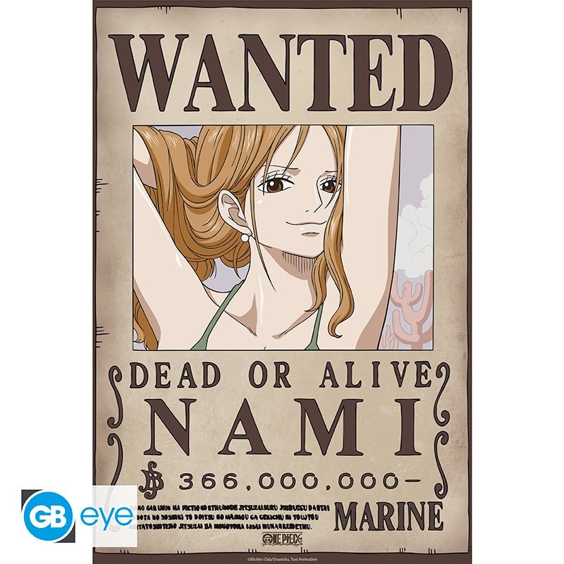 Poster - Nami Wano Wanted - One Piece