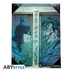 Toile - Batman VS Joker - Batman