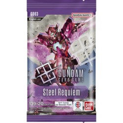 JCC - Booster - GD03 - "Steel Requiem" - Gundam Card Game (EN) - (24 boosters)