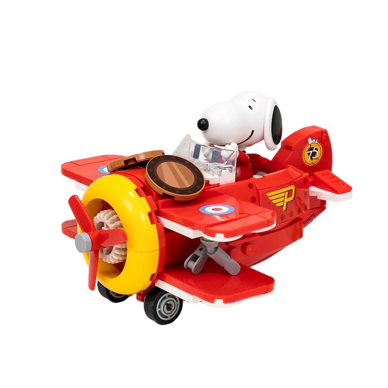 Set de Construction - Biplane - Snoopy