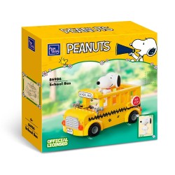 Set de Construction - School Bus - Snoopy