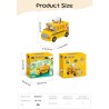 Set de Construction - School Bus - Snoopy