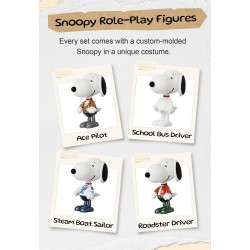 Set de Construction - Steam Boat - Snoopy
