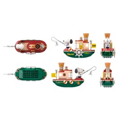Set de Construction - Steam Boat - Snoopy