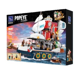Set de Construction - Popeye Treasure Hunt Steamship