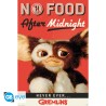Poster - No Food after Midnight - Gremlins - Roulé & filmé