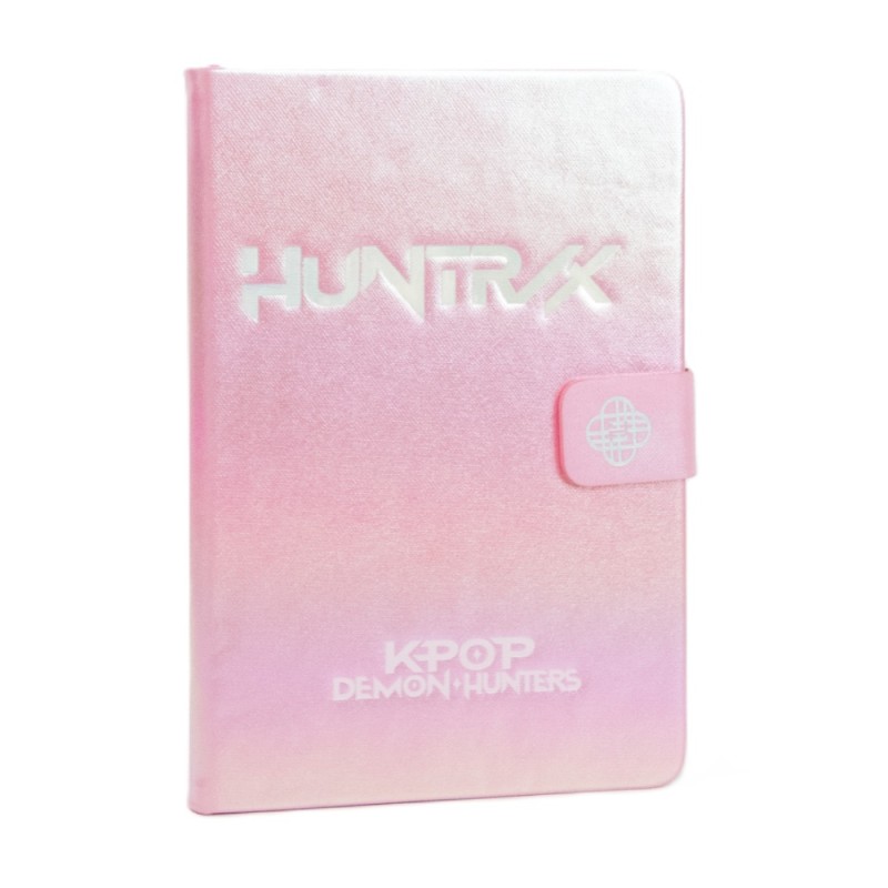 Carnet de Notes à Clapet - Huntrix Logo - KPop Demon Hunters