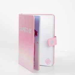 Carnet de Notes à Clapet - Huntrix Logo - KPop Demon Hunters