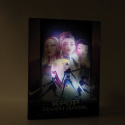 Toile Lumineuse - Key Art - KPop Demon Hunters